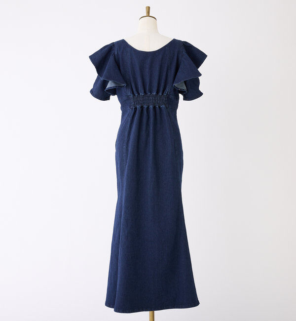  「デニムマーメイドワンピ」|ワンピース|