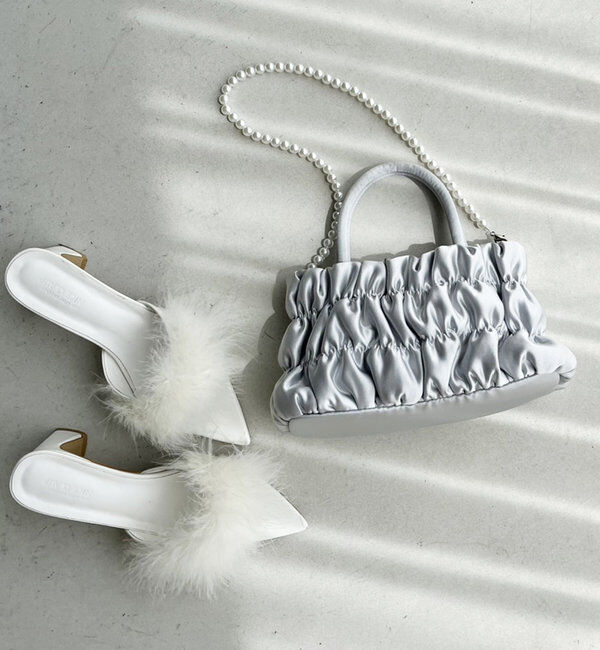  「【moon light marine collection】ギャザーバッグ」|ショルダー・メッセンジャー|