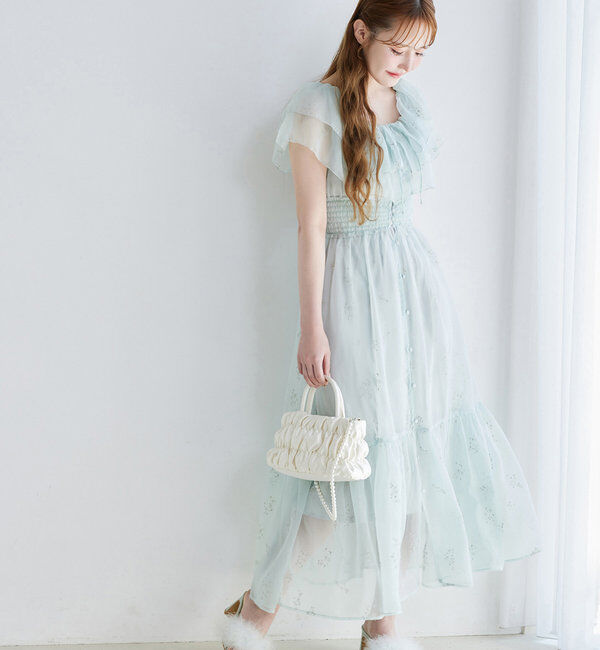  「【moon light marine collection】ギャザーバッグ」|ショルダー・メッセンジャー|