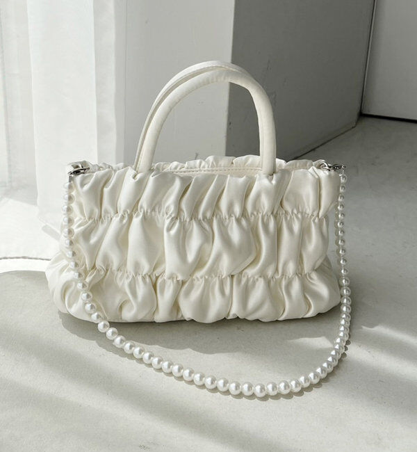  「【moon light marine collection】ギャザーバッグ」|ショルダー・メッセンジャー|