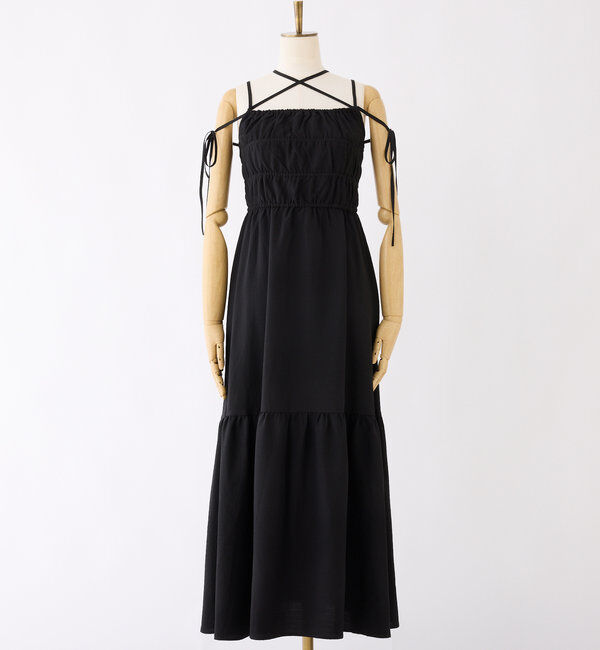  「シャーリングキャミワンピ」|ワンピース|