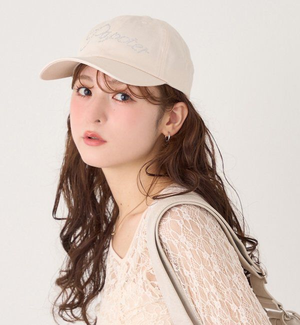  「ビジューロゴキャップ」|その他|