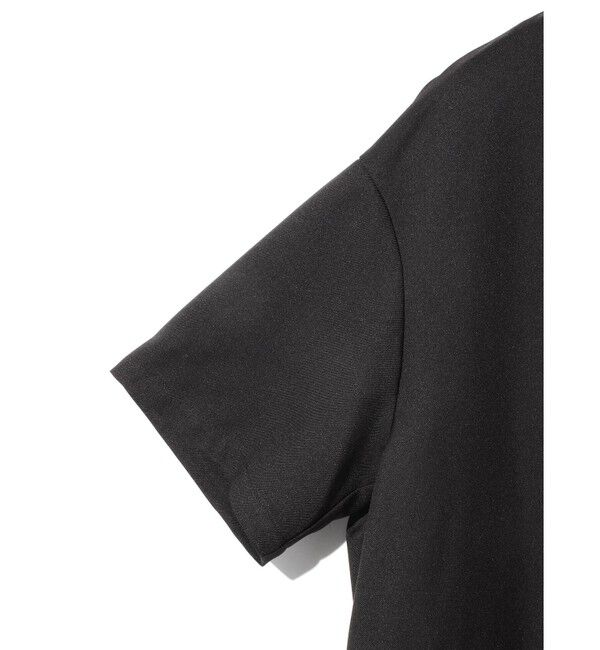 MIDIUMISOLID「MIDIUMISOLID for Ladies ハーフスリーブテーラードワイドジャケット」|テーラードジャケット|