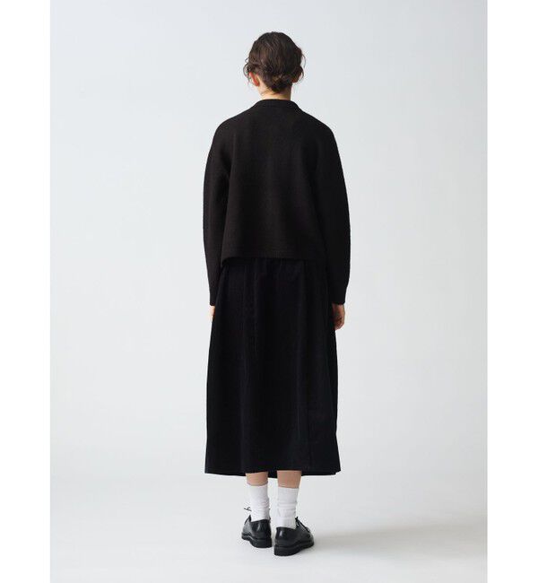 mizuiro ind「mizuiro ind 襟付きショートカーディガン」|カーディガン|