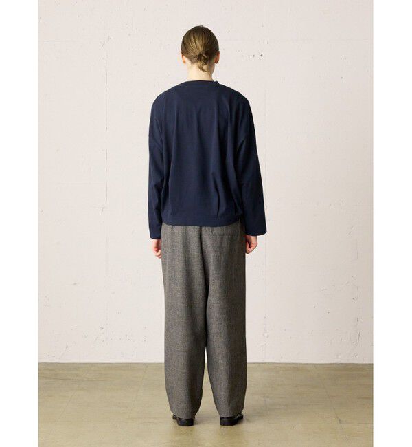 MidiUmi「MidiUmi ワイドボトルネックプルオーバー」|Tシャツ・カットソー|