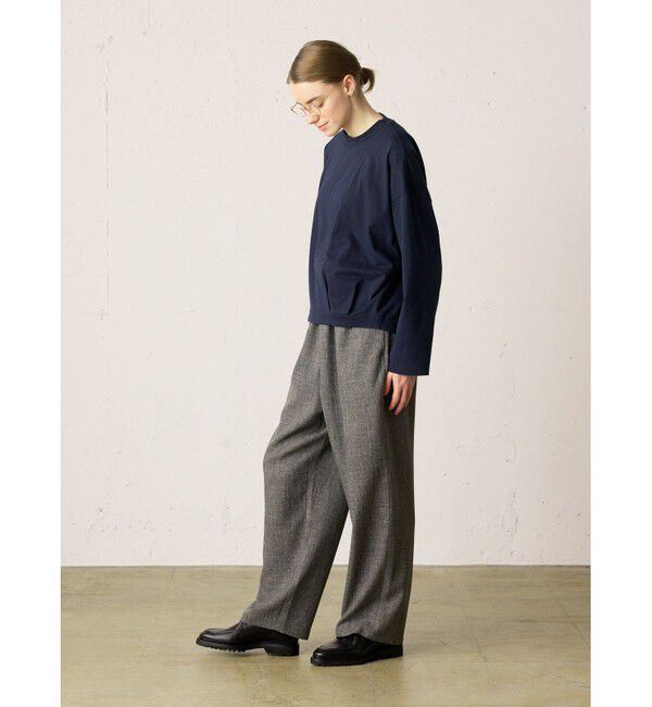 MidiUmi「MidiUmi ワイドボトルネックプルオーバー」|Tシャツ・カットソー|