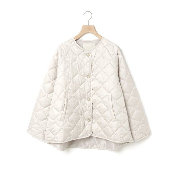 MidiUmi「MidiUmi ミドルキルティングコート」|その他|アイボリー