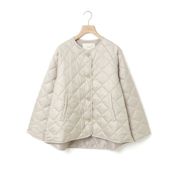 MidiUmi「MidiUmi ミドルキルティングコート」|その他|ライトグレー