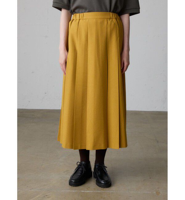 MidiUmi「MidiUmi カラープリーツスカート」|スカート|