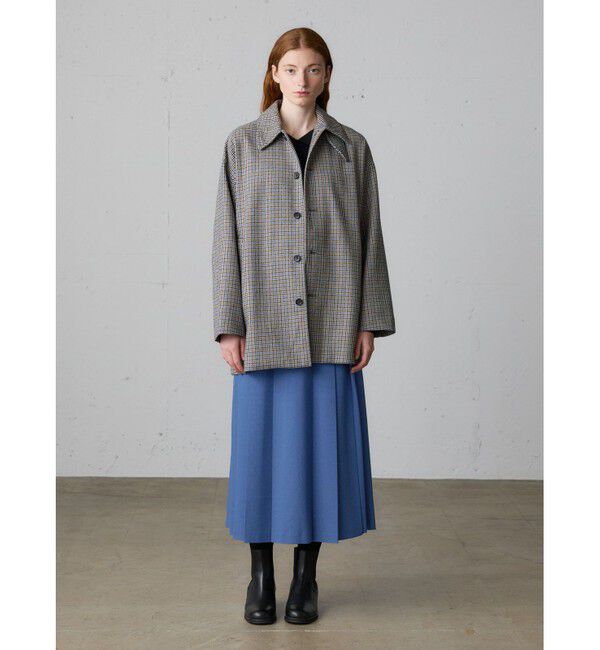 MidiUmi「MidiUmi カラープリーツスカート」|スカート|