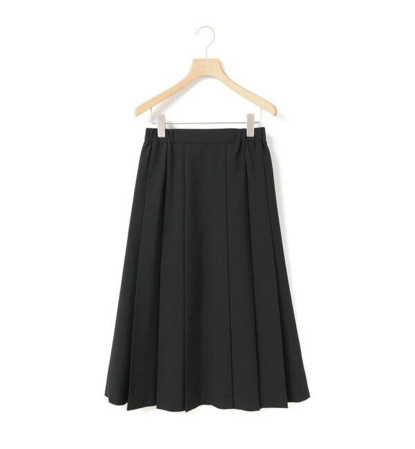 MidiUmi「MidiUmi カラープリーツスカート」|スカート|ブラック