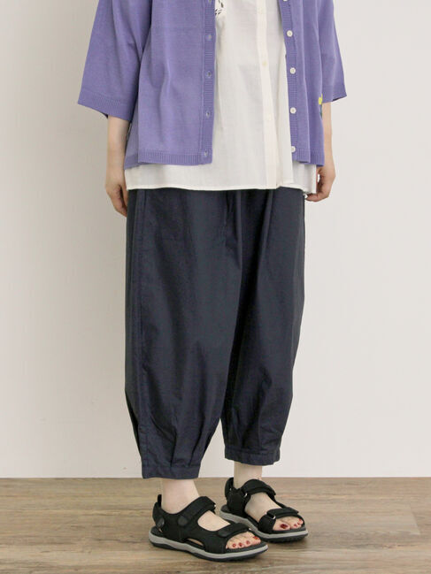 Samansa Mos2「裾タックテーパードパンツ」|その他|