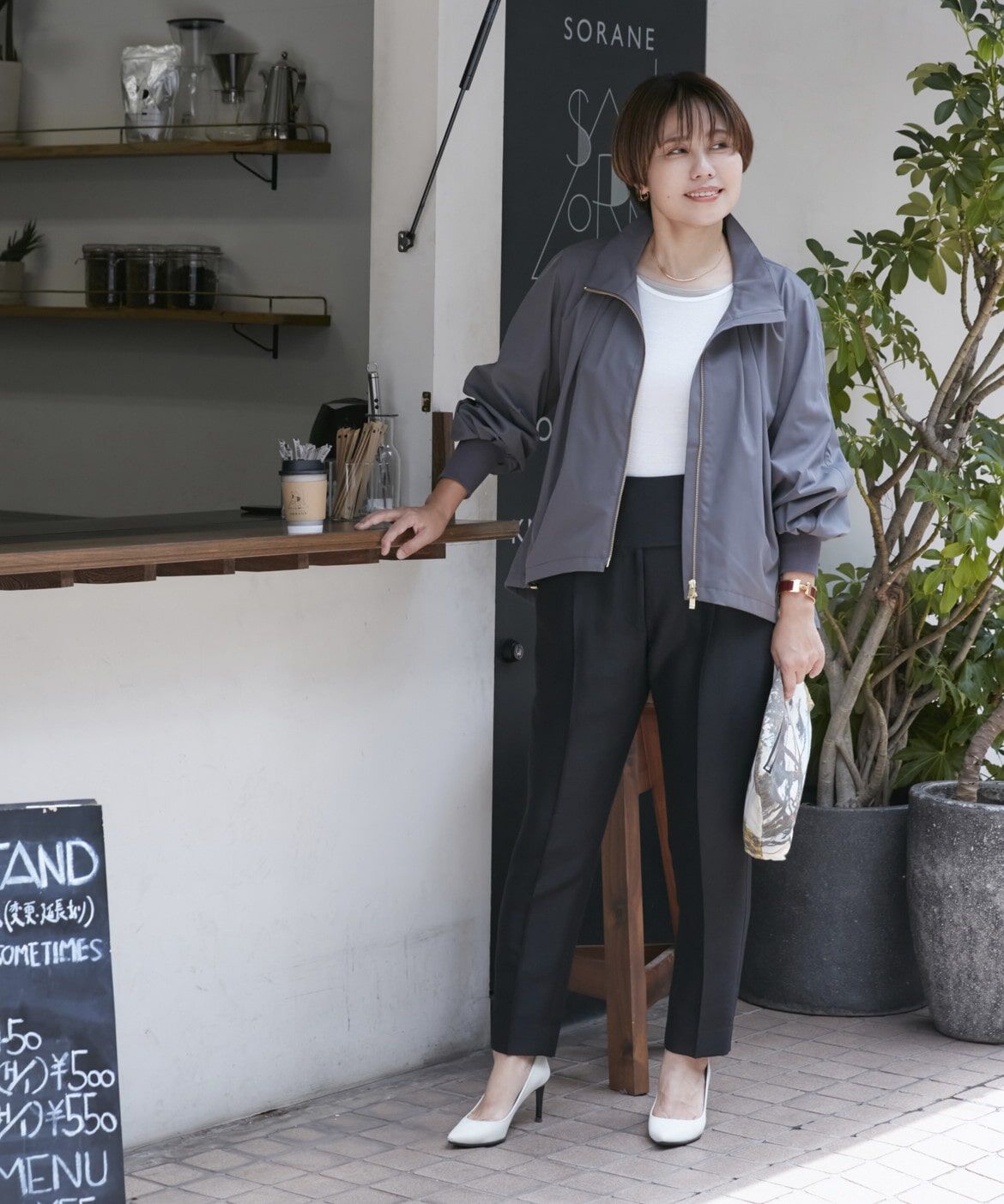 INED「ほろ甘無重力ブルゾン《Stylist望月律子コラボ》」|その他|