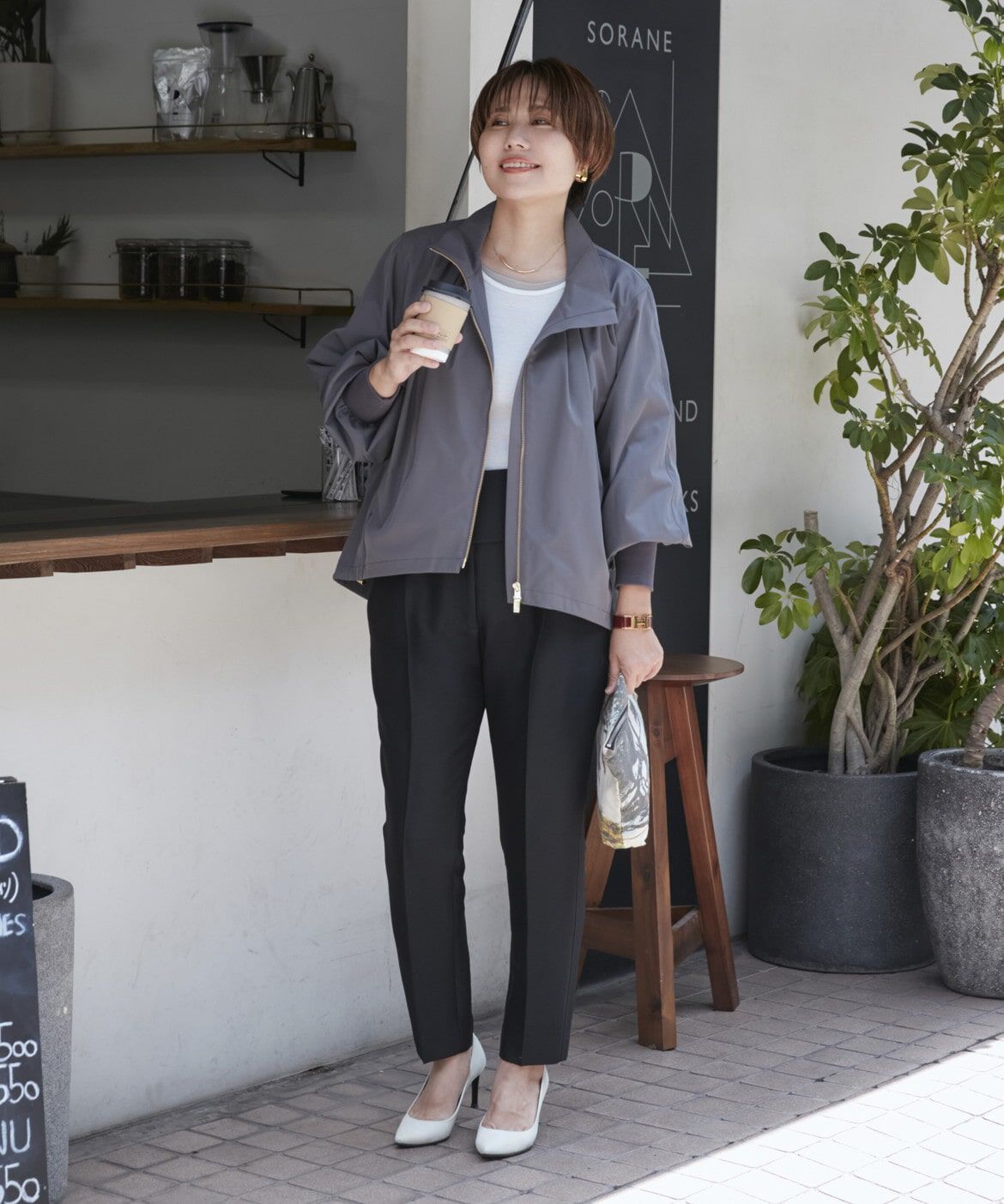 INED「ほろ甘無重力ブルゾン《Stylist望月律子コラボ》」|その他|