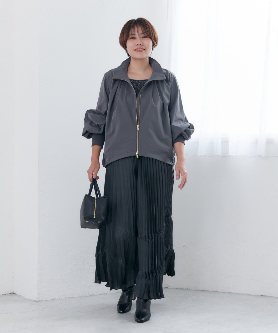 INED「ほろ甘無重力ブルゾン《Stylist望月律子コラボ》」|その他|