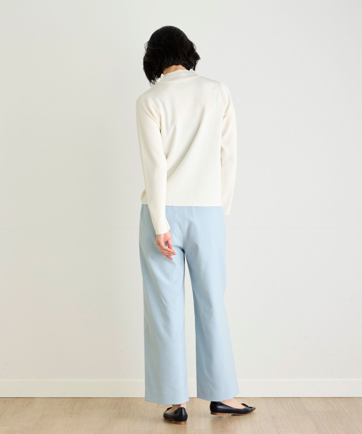 7-IDconcept.「《大きいサイズ》クロップドストレートパンツ」|その他|