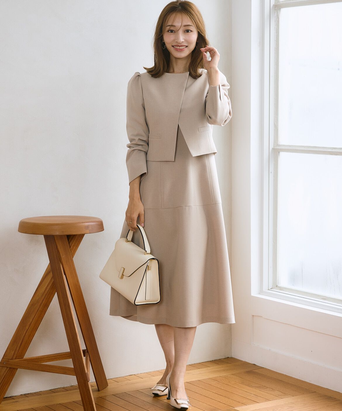 Maglie le cassetto「《M Maglie le cassetto&times;吉田理紗》アシメショートジャケット」|その他|