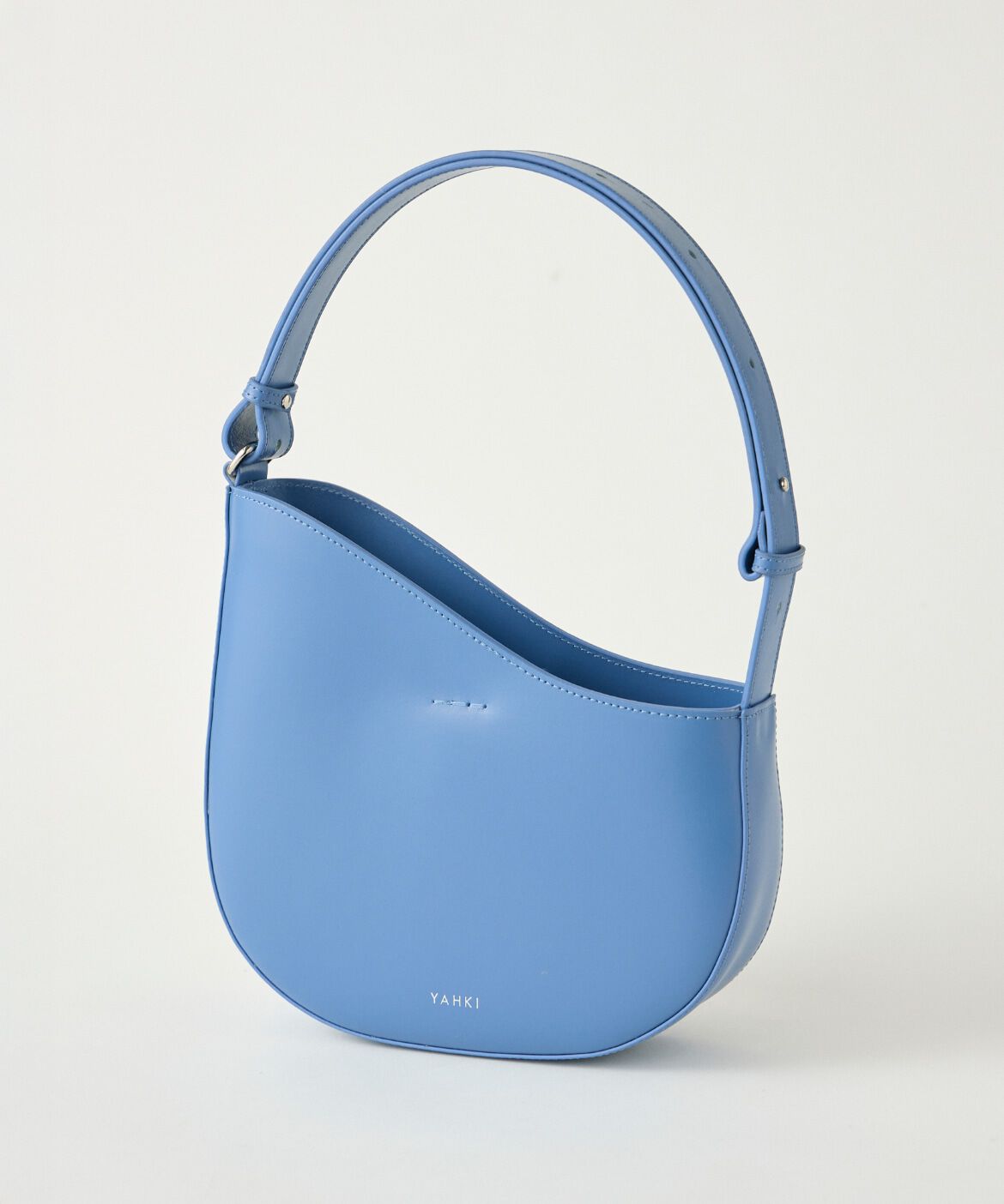 INED「《SUPERIOR CLOSET》ダブルフェイスレザー ショルダーバッグ《YAHKI》」|ショルダー・メッセンジャー|ターコイズブ 5