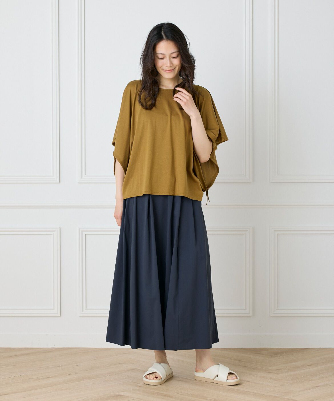 DAY by DAY it&rsquo;s international「タックフレアスカート」|スカート|