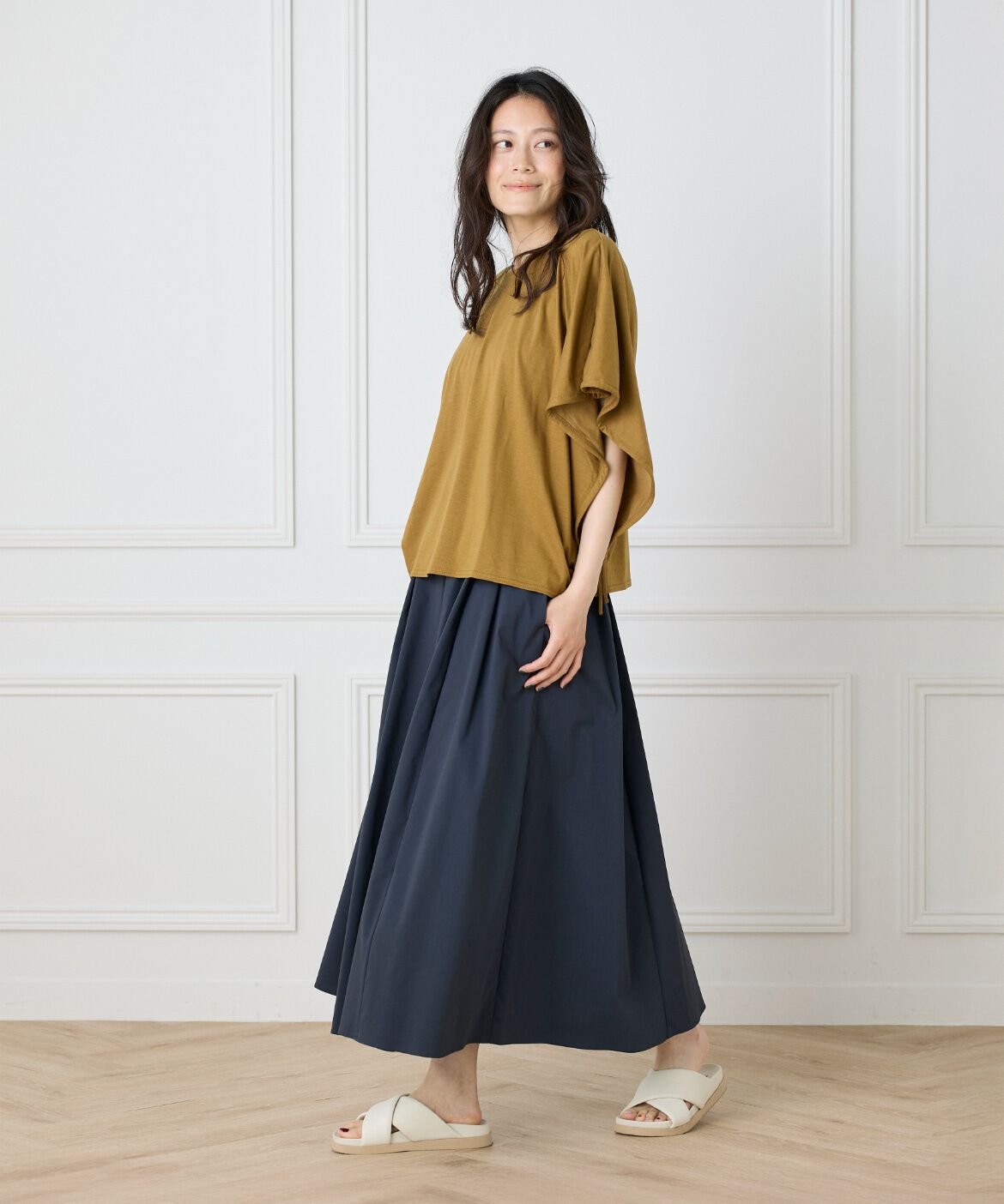 DAY by DAY it&rsquo;s international「タックフレアスカート」|スカート|