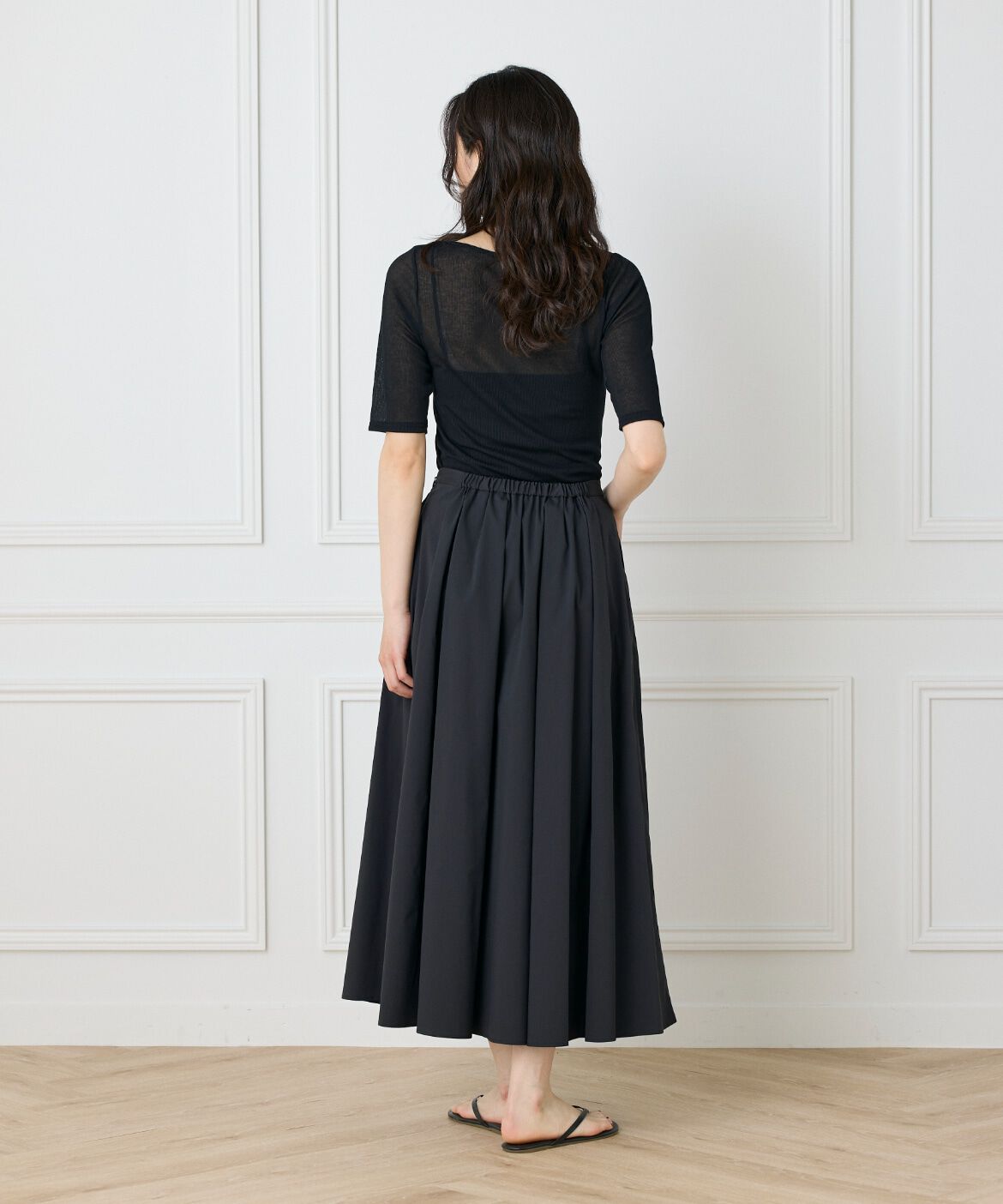 DAY by DAY it&rsquo;s international「タックフレアスカート」|スカート|