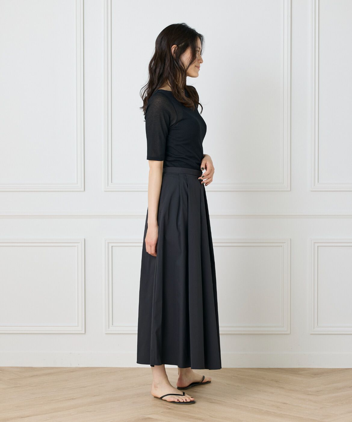 DAY by DAY it&rsquo;s international「タックフレアスカート」|スカート|