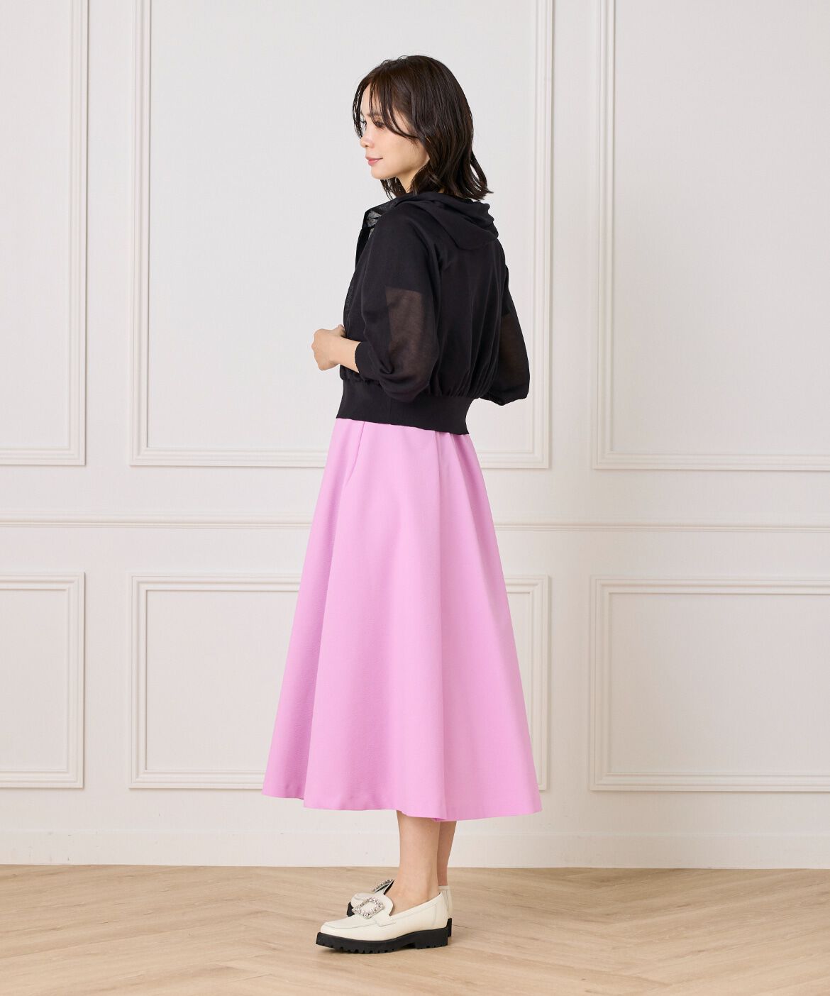 Maglie le cassetto「《大きいサイズ》LOVERコンパクトTシャツ」|Tシャツ・カットソー|