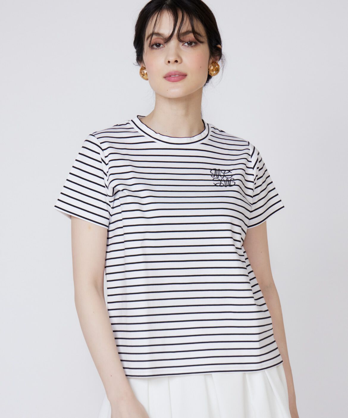 Maglie le cassetto「《大きいサイズ》LOVERコンパクトTシャツ」|Tシャツ・カットソー|