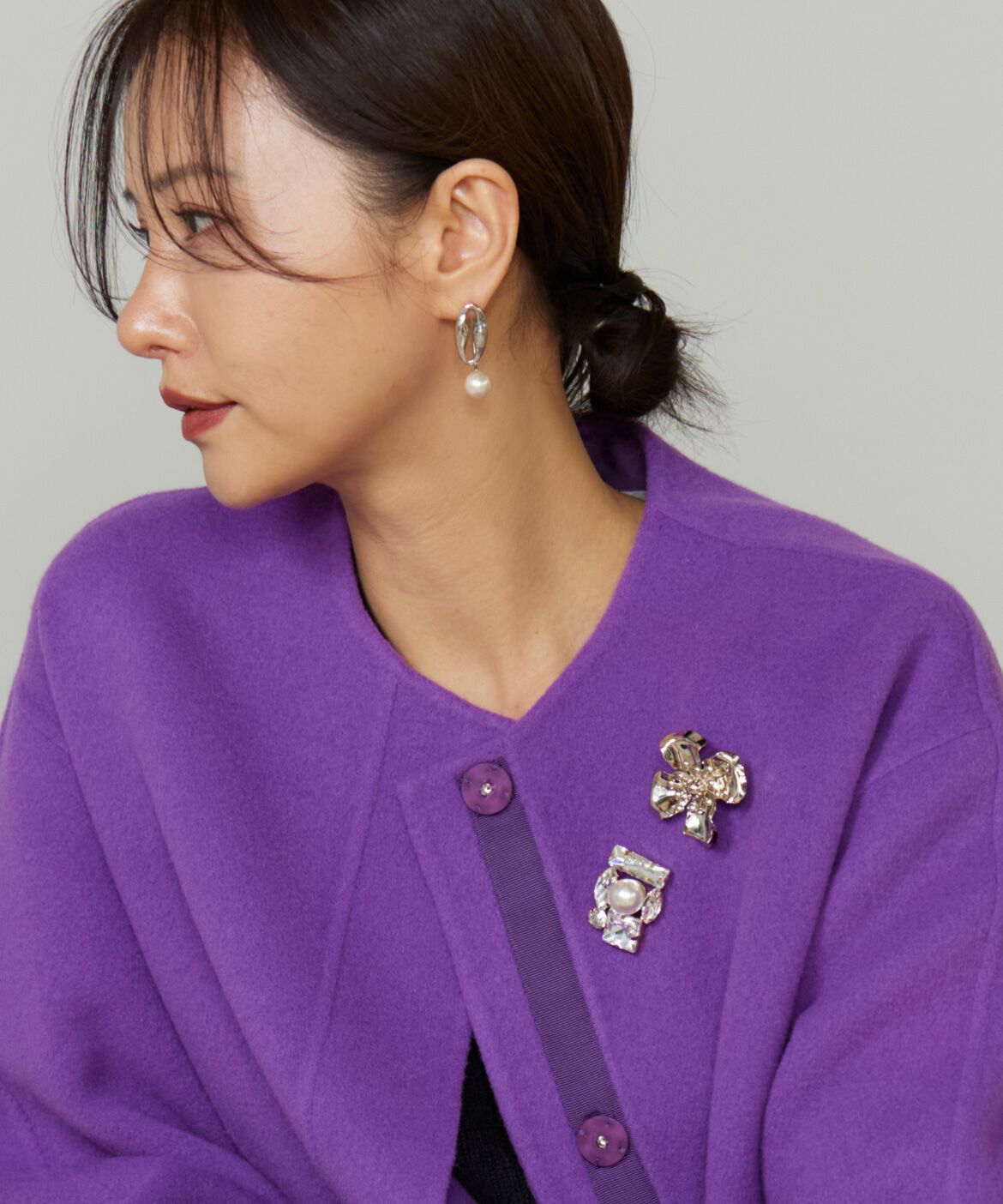 Le Souk「ビジューブローチ」|ブローチ・コサージュ|パール5