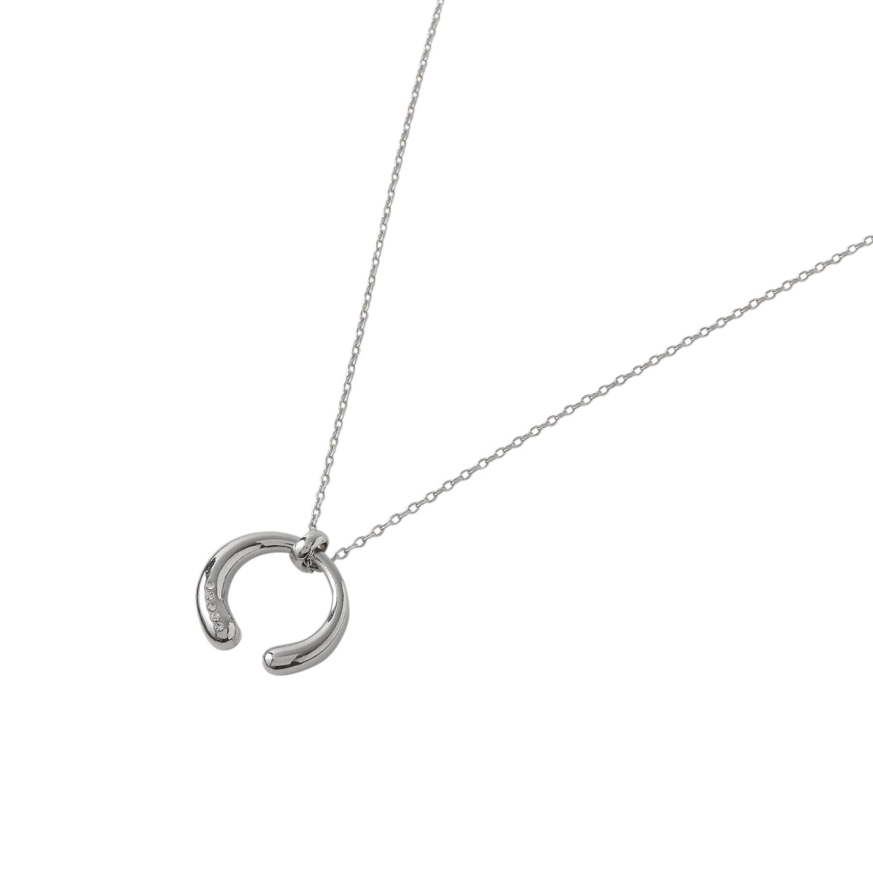 Reflect「リングラインストーンネックレス」|ネックレス|