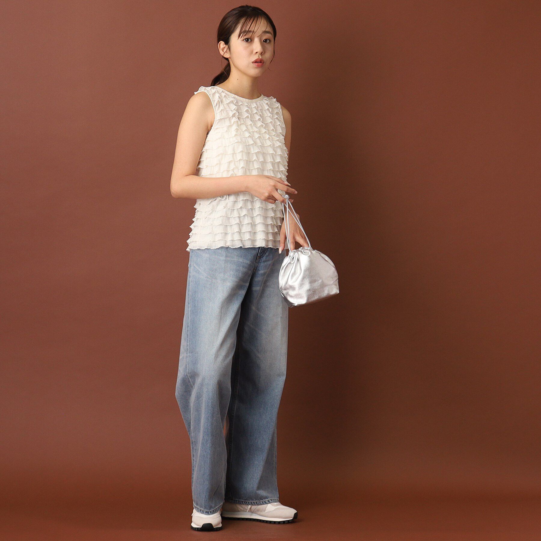 DRESSTERIOR「【CLASSY.12月号掲載】ラムレザーバルーンバッグ」|ショルダー・メッセンジャー|