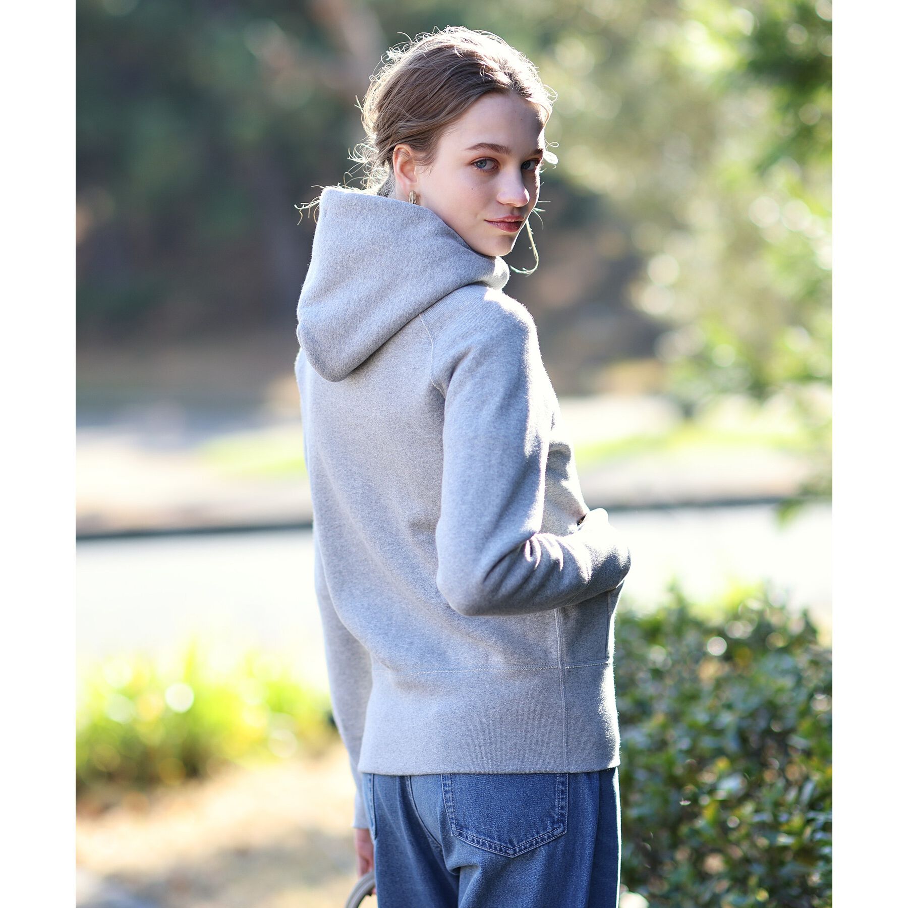 DRESSTERIOR「デキシー吊裏毛ジップアップパーカ」|パーカー|