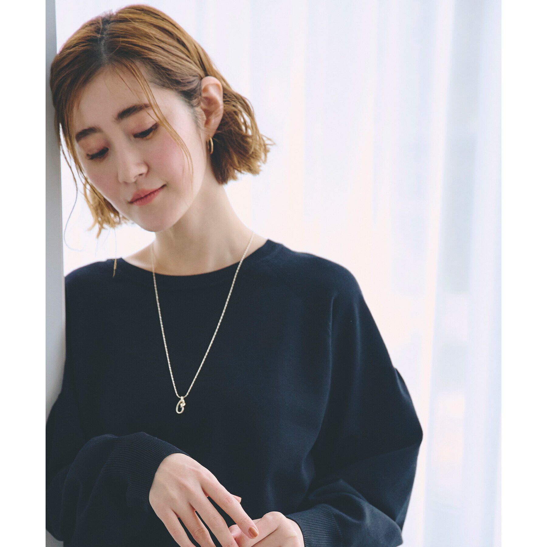 grove「メタルオーバルスライドネックレス【3WAY】」|ネックレス|ゴールド(007)