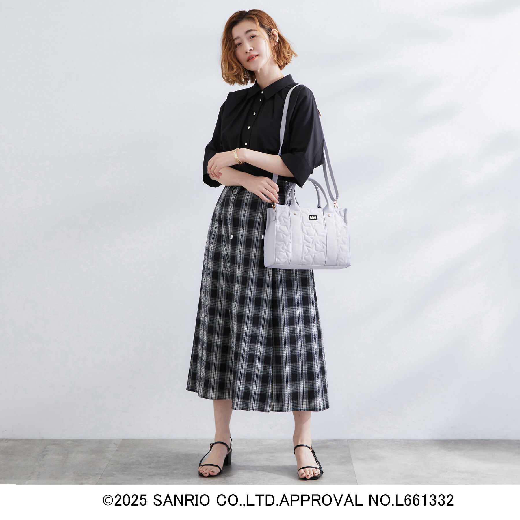 grove「【Lee&times;Kiki＆Lalaコラボ】星キルトトート」|トートバッグ|