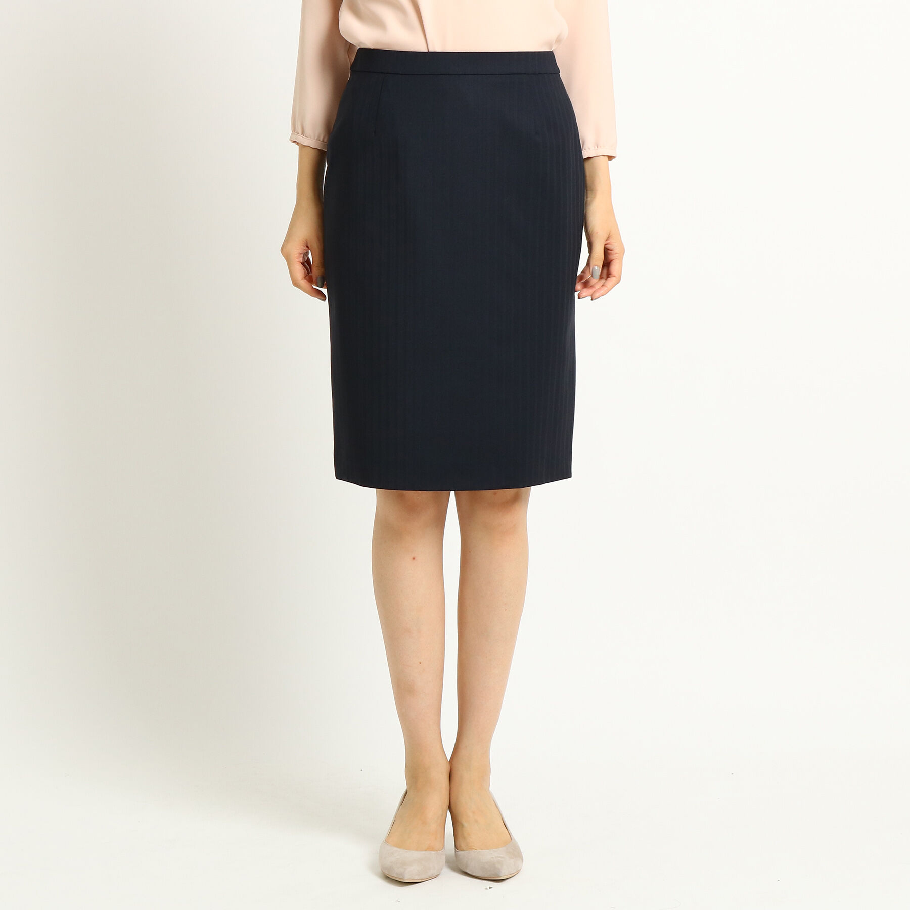 INDIVI「＜S＞ストレッチタイトスカート」|スーツ|