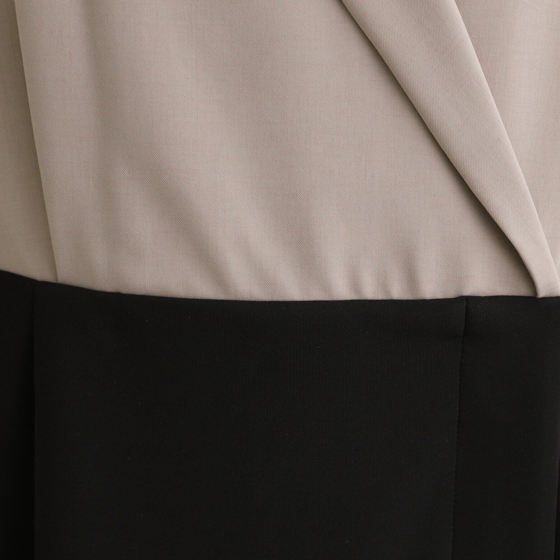 INDIVI「【洗える／日本製】ジャケットコンビワンピース」|ワンピース|