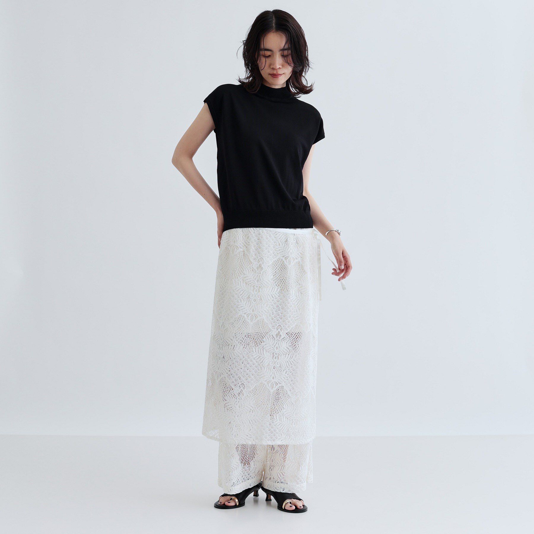 GALLEST「【UVカット】ノースリーブニット」|ニット・セーター|