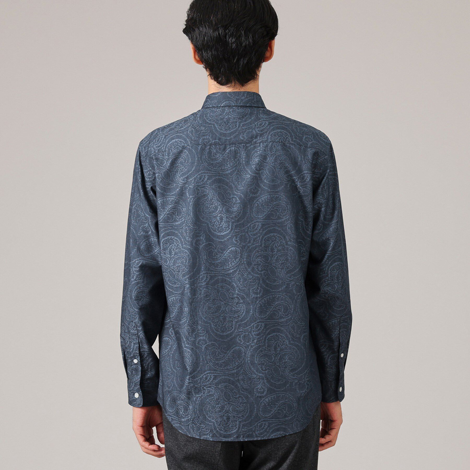 TAKEO KIKUCHI「【ジャカード織】ペイズリー総柄 シャツ」|シャツ・ブラウス|