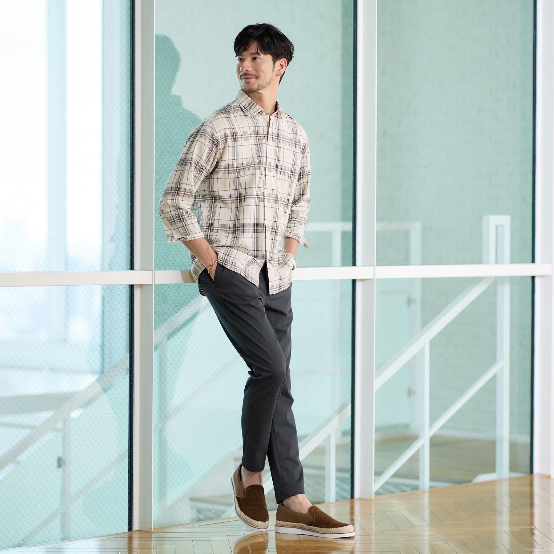 TAKEO KIKUCHI「【LIMITED】ワンダーシェイプ 360&deg;ストレッチ テーパードスキニーパンツ」|その他|