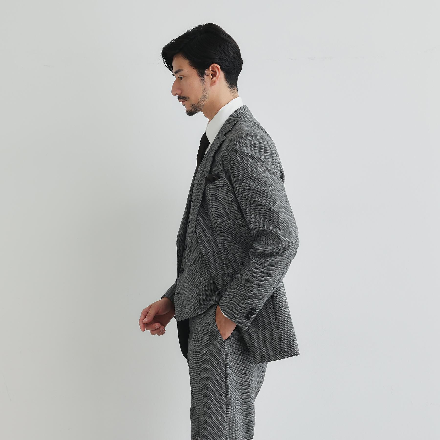 TAKEO KIKUCHI「鱗紋 スーツ」|スーツ|