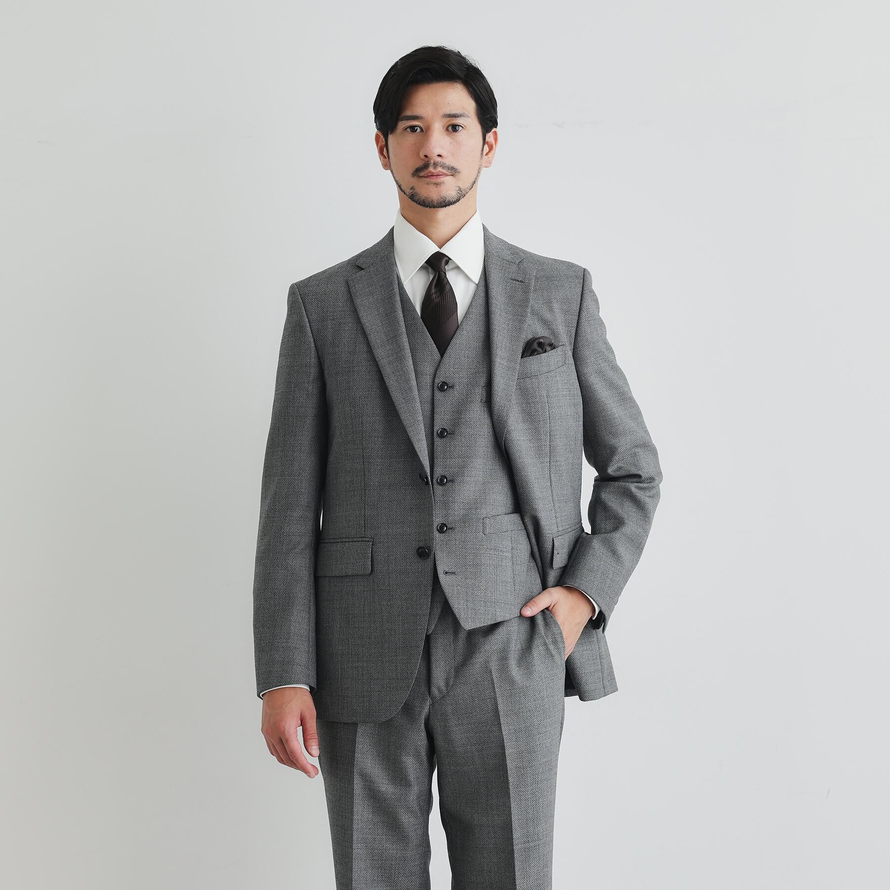 TAKEO KIKUCHI「鱗紋 スーツ」|スーツ|