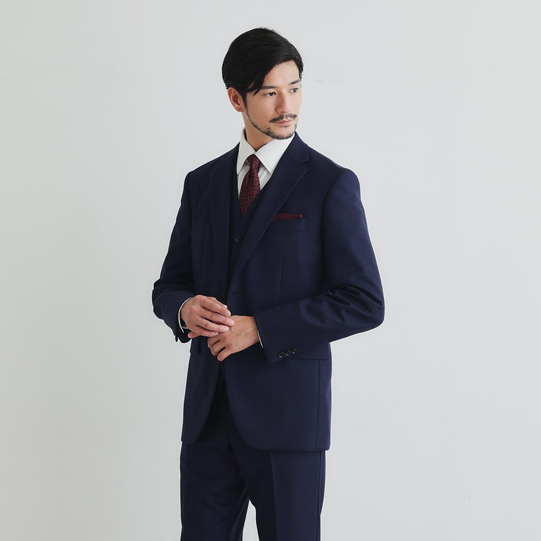 TAKEO KIKUCHI「鱗紋 スーツ」|スーツ|