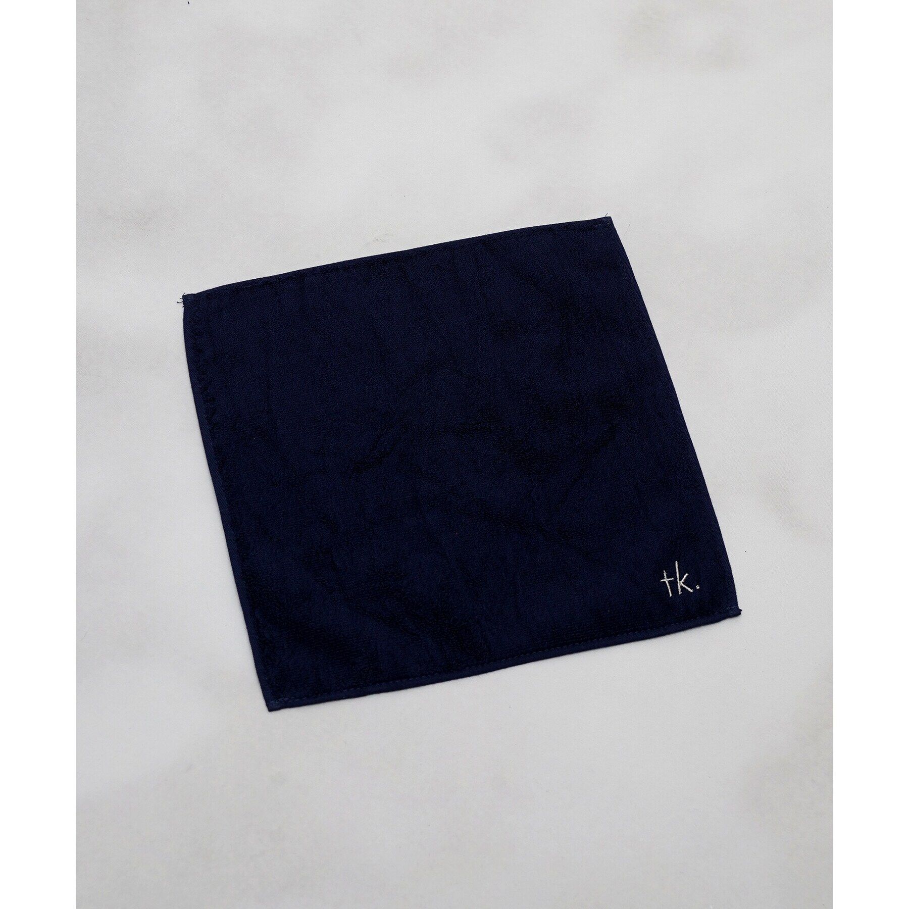 tk.TAKEO KIKUCHI「タオルハンカチ」|ハンカチ|ネイビー(093)