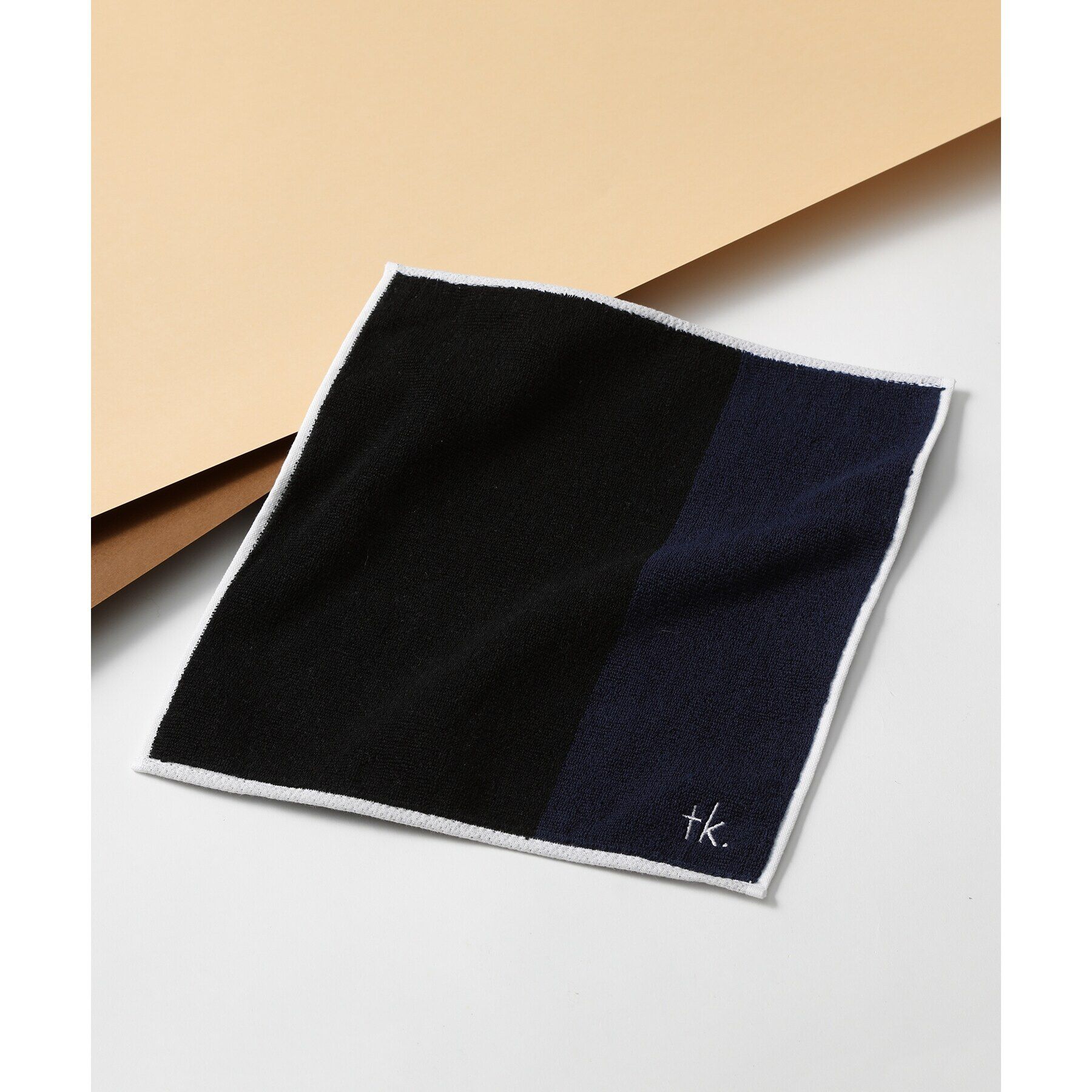 tk.TAKEO KIKUCHI「タオルハンカチ」|ハンカチ|ネイビー(593)