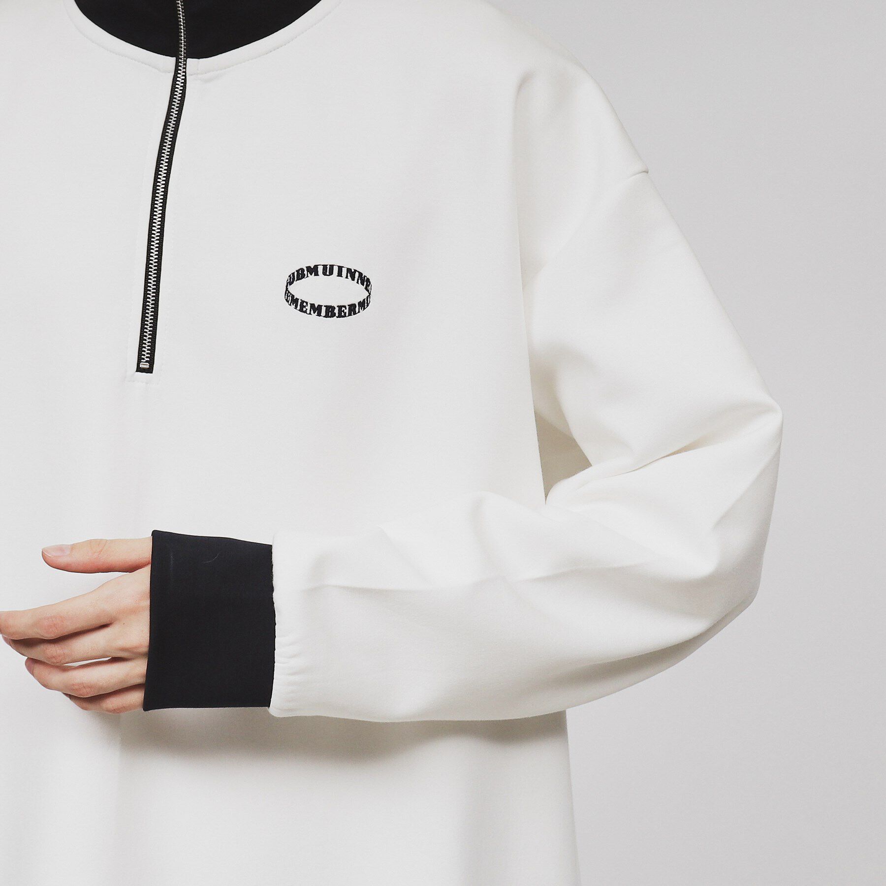 tk.TAKEO KIKUCHI「配色ハーフジップカットソー」|Tシャツ・カットソー|