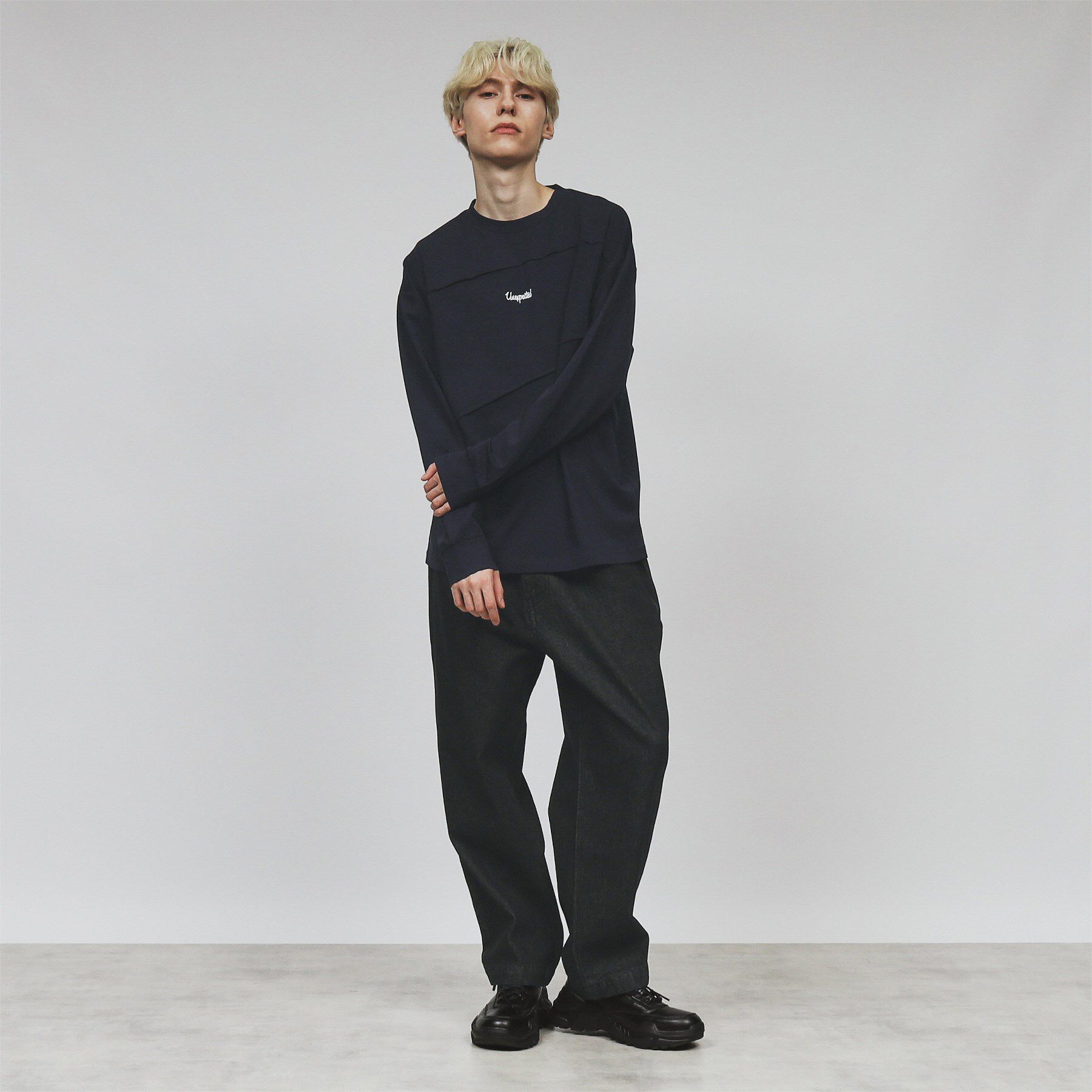 tk.TAKEO KIKUCHI「刺繍ロゴキリカエプルオーバー」|Tシャツ・カットソー|