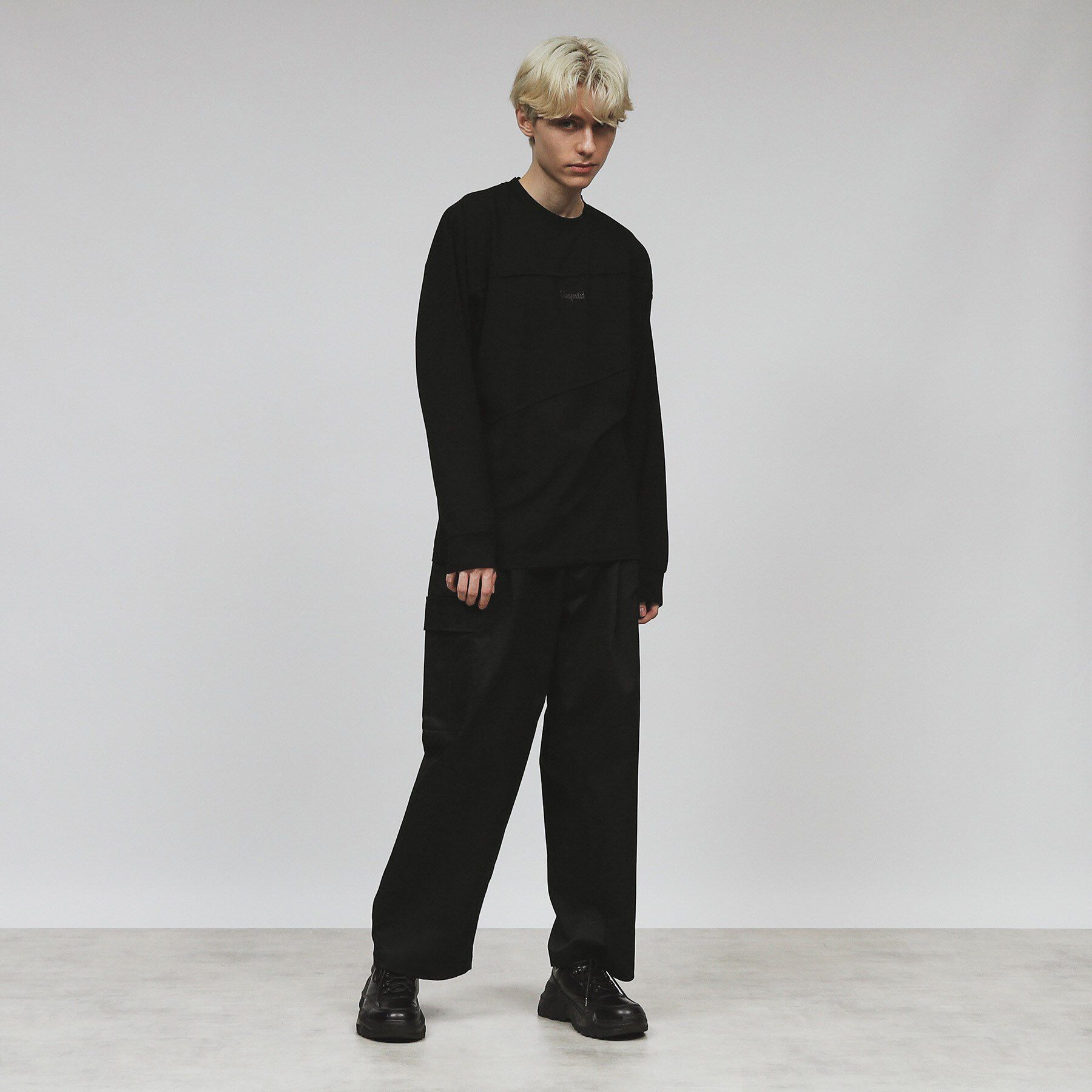 tk.TAKEO KIKUCHI「刺繍ロゴキリカエプルオーバー」|Tシャツ・カットソー|