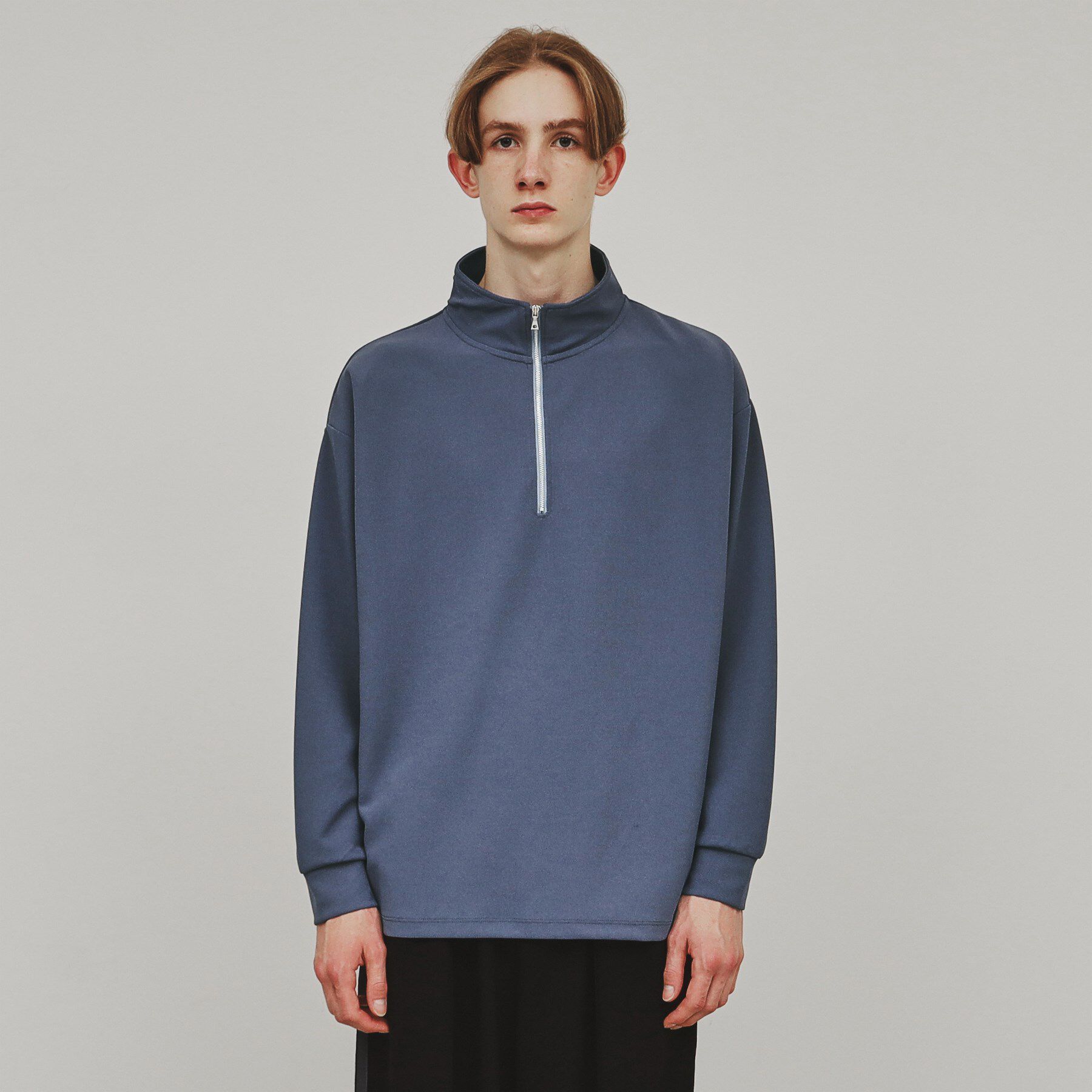 tk.TAKEO KIKUCHI「ジョーゼットハーフジップ」|Tシャツ・カットソー|