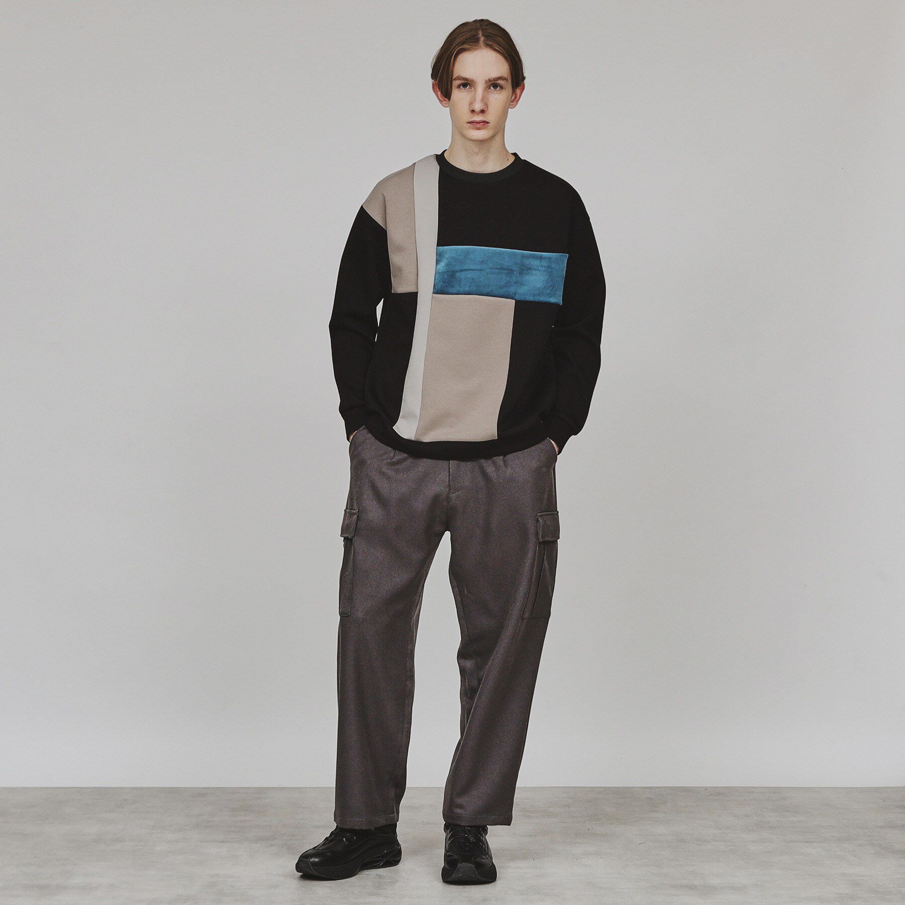 tk.TAKEO KIKUCHI「ファー&times;スウェットプルオーバー」|Tシャツ・カットソー|