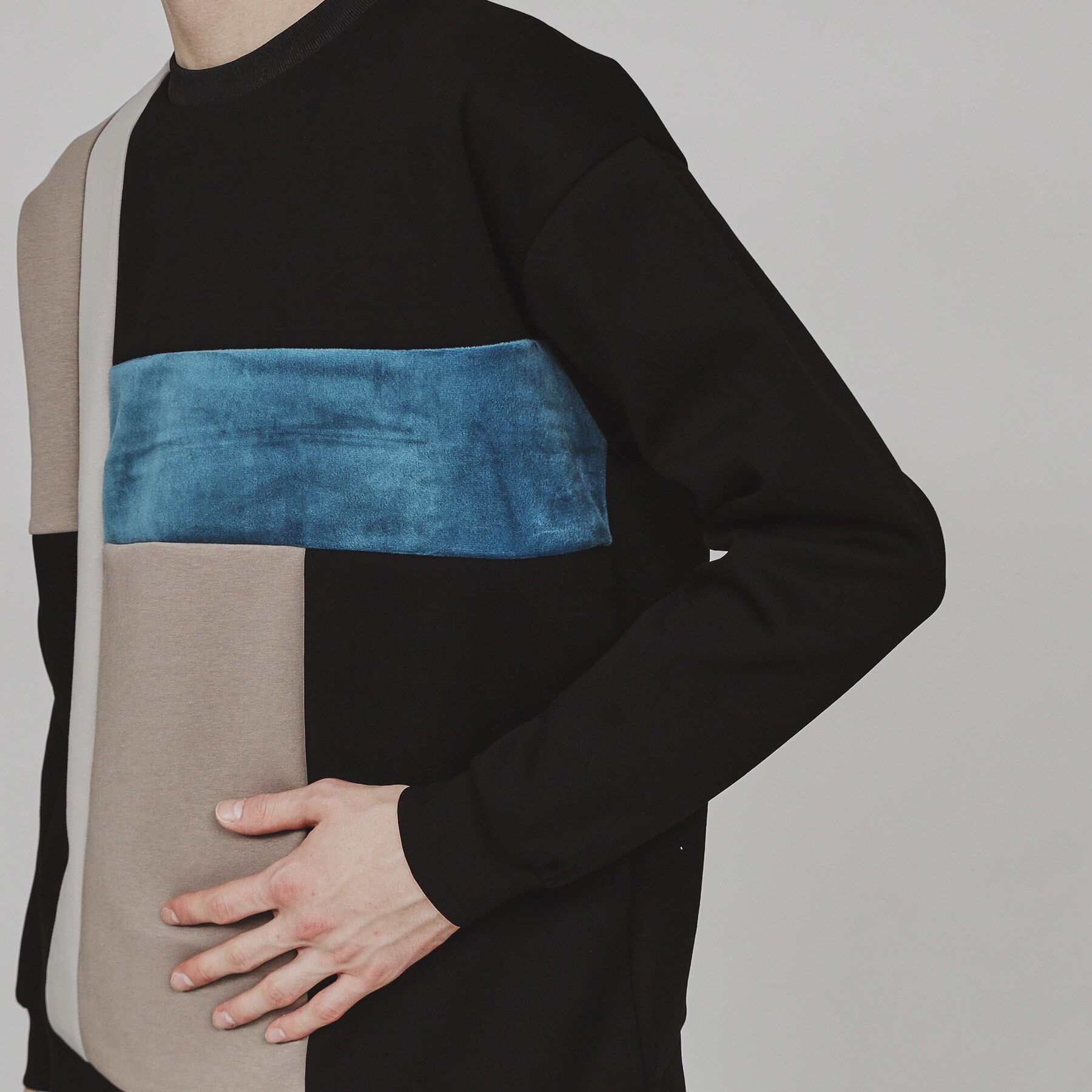 tk.TAKEO KIKUCHI「ファー&times;スウェットプルオーバー」|Tシャツ・カットソー|